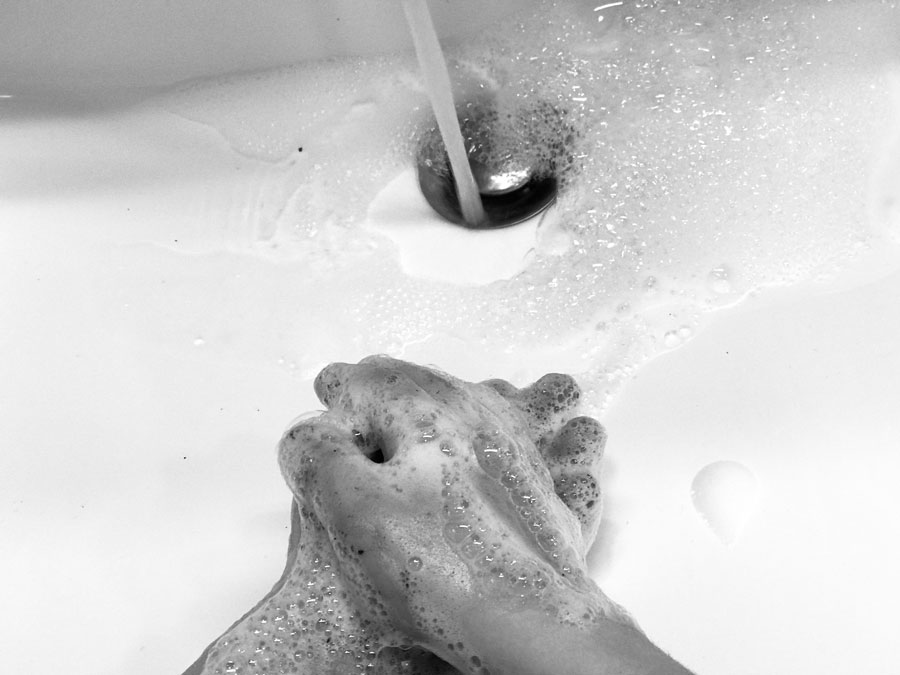 Bild vom Händewaschen