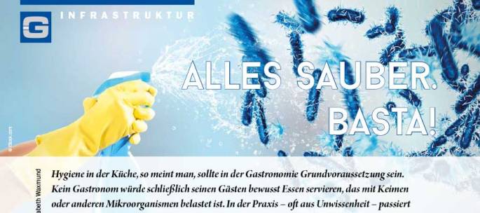 Gastwirt Artikel über lehnerhygiene: Alles sauber. Basta! 2019